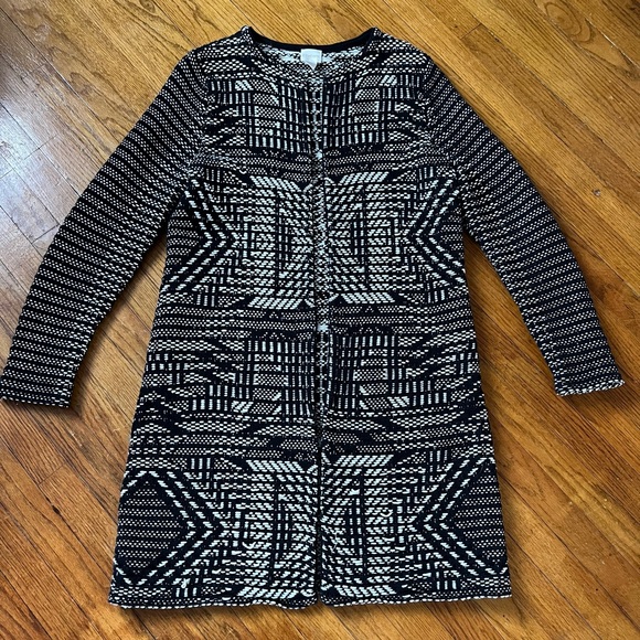 Chico's Sweaters - Chicos Woven Sweater Jacket